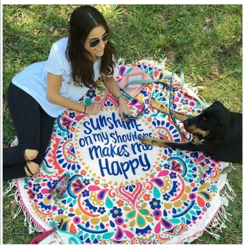 Sunshine on My Shoulders Blanket, Tapestry, Towel